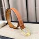 Stylish Licol Hermes Men's Reversible Leather Belt Brown Gold 35mm (10)_th.jpg